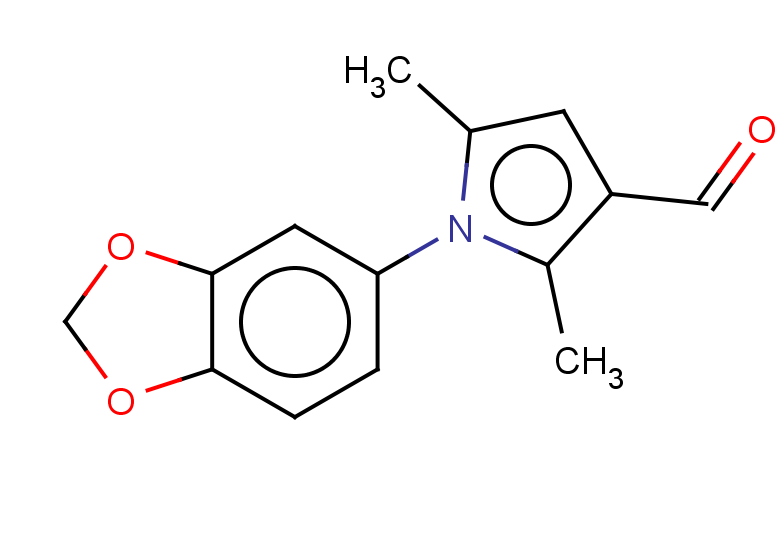 1-(1,3-dioxaindan-5-yl)-2,5-dimethyl-1H-pyrrole-3-carbaldehyde
