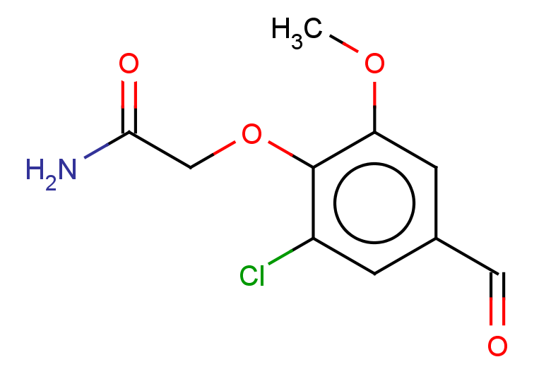 2-(2-chloro-4-formyl-6-methoxyphenoxy)acetamide