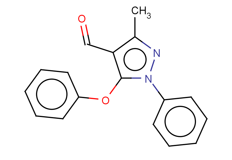 3-methyl-5-phenoxy-1-phenyl-1H-pyrazole-4-carbaldehyde