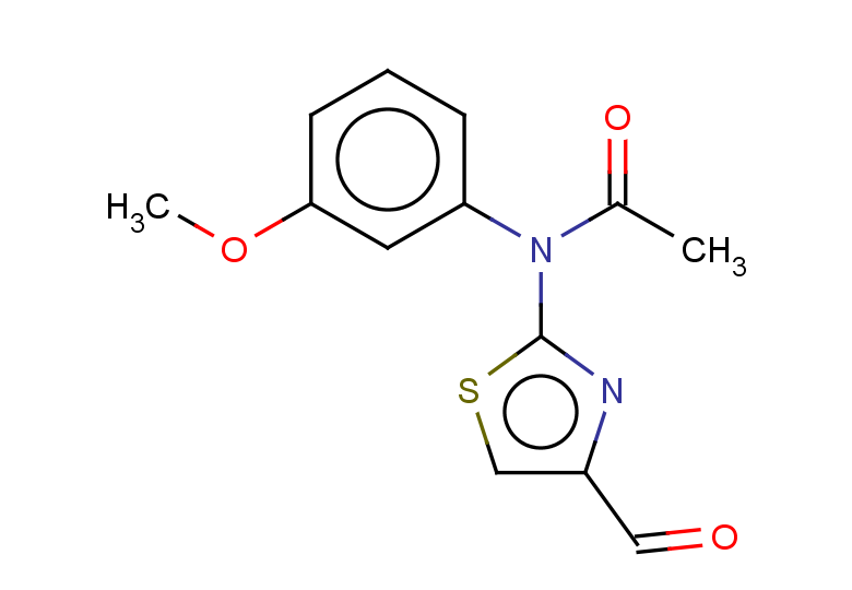 N-(4-formyl-1,3-thiazol-2-yl)-N-(3-methoxyphenyl)acetamide