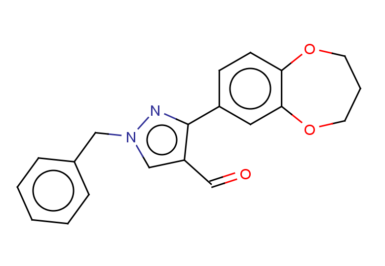 1-benzyl-3-(3,4-dihydro-2H-1,5-benzodioxepin-7-yl)-1H-pyrazole-4-carbaldehyde