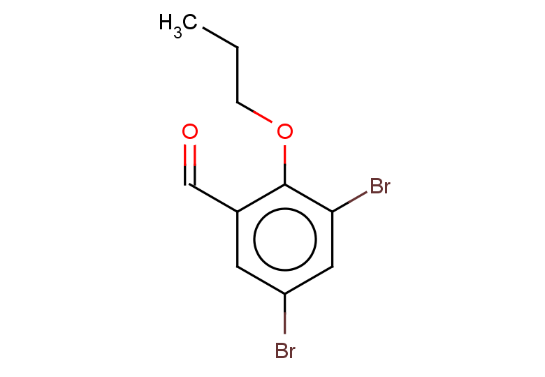 3,5-dibromo-2-propoxybenzaldehyde