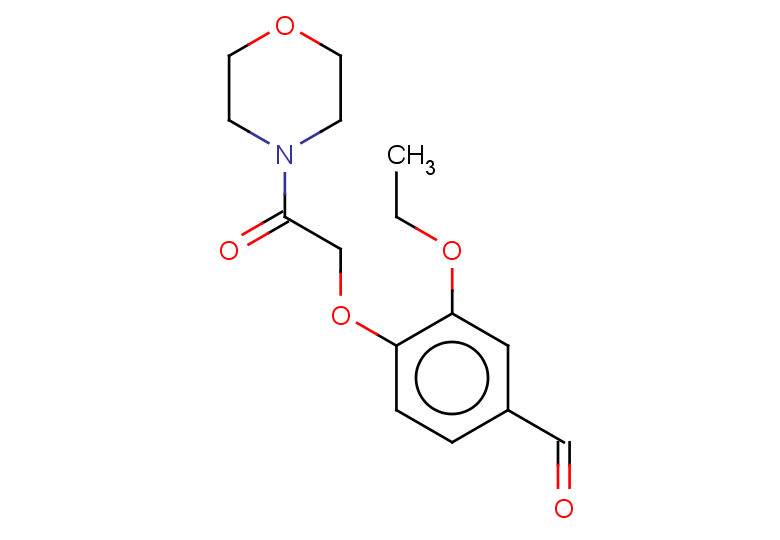 3-ethoxy-4-[2-(morpholin-4-yl)-2-oxoethoxy]benzaldehyde