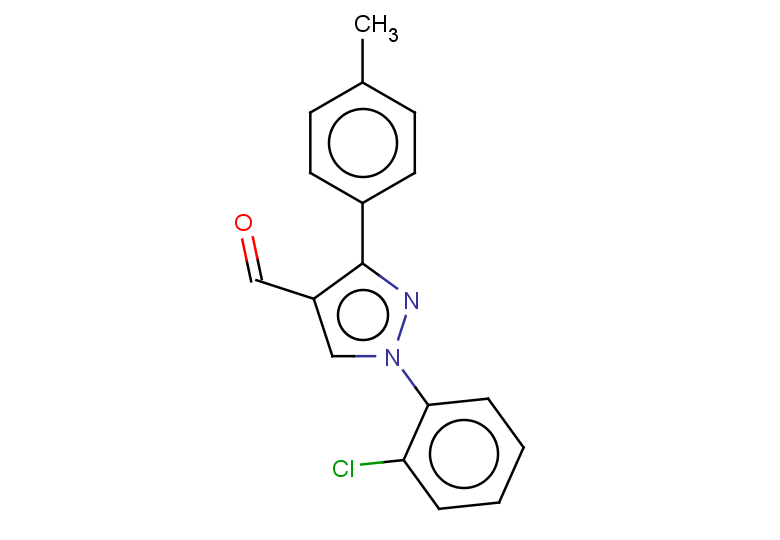 1-(2-chlorophenyl)-3-(4-methylphenyl)-1H-pyrazole-4-carbaldehyde