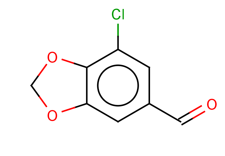 7-chloro-1,3-dioxaindane-5-carbaldehyde