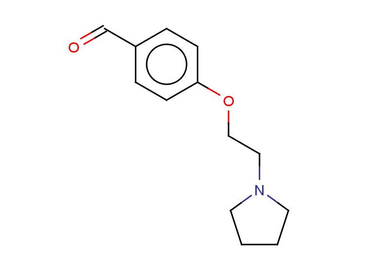 4-[2-(pyrrolidin-1-yl)ethoxy]benzaldehyde