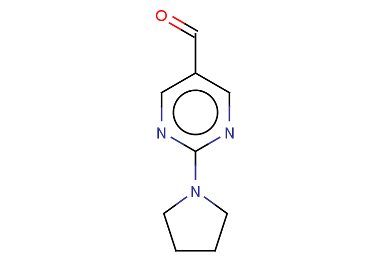2-(pyrrolidin-1-yl)pyrimidine-5-carbaldehyde