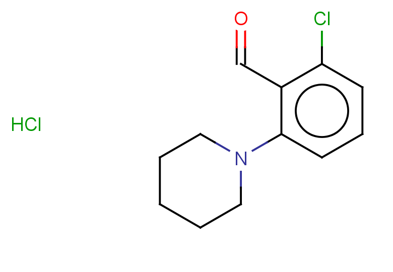 2-chloro-6-(piperidin-1-yl)benzaldehyde hydrochloride
