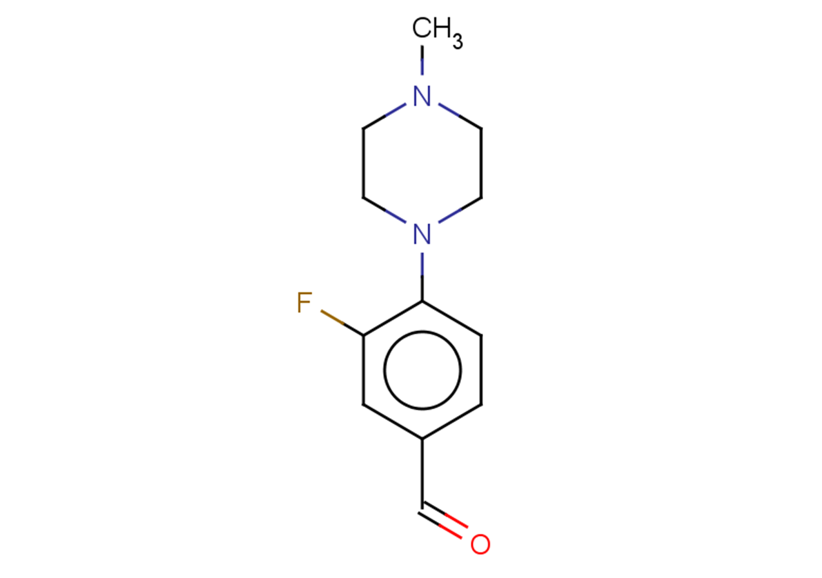 3-fluoro-4-(4-methylpiperazin-1-yl)benzaldehyde