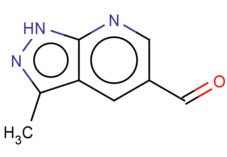 3-methyl-1H-pyrazolo[3,4-b]pyridine-5-carbaldehyde