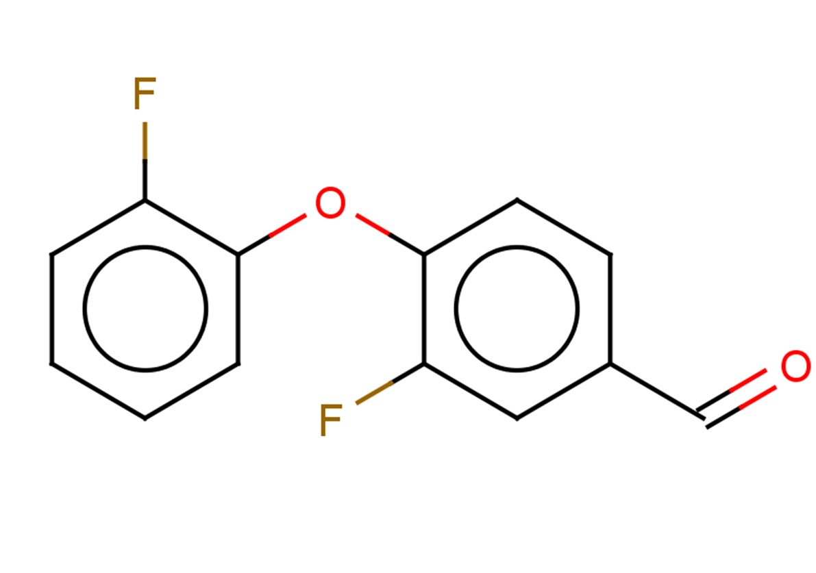 3-fluoro-4-(2-fluorophenoxy)benzaldehyde