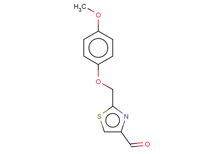 2-(4-methoxyphenoxymethyl)-1,3-thiazole-4-carbaldehyde