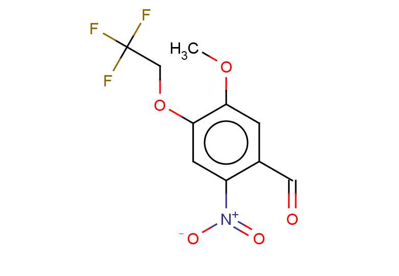 5-methoxy-2-nitro-4-(2,2,2-trifluoroethoxy)benzaldehyde