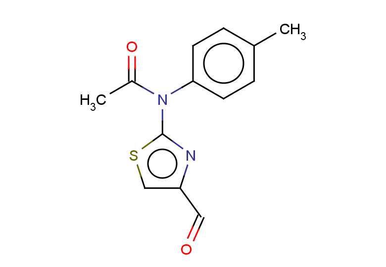 N-(4-formyl-1,3-thiazol-2-yl)-N-(4-methylphenyl)acetamide