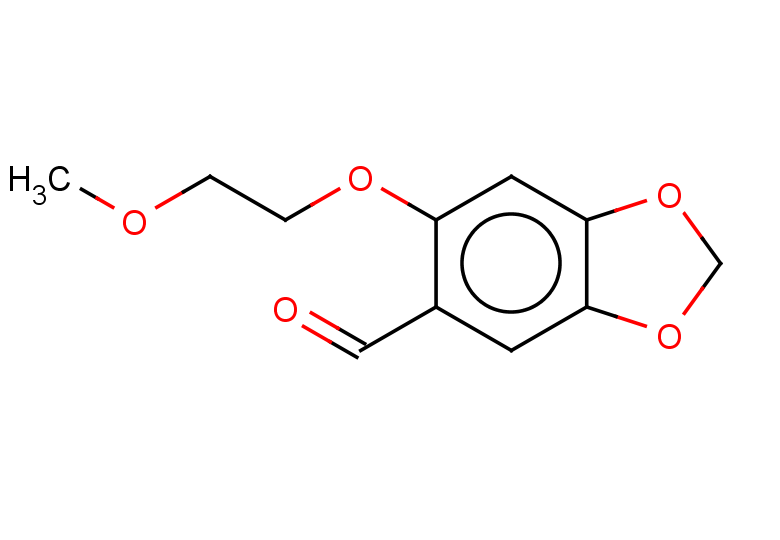 6-(2-methoxyethoxy)-1,3-dioxaindane-5-carbaldehyde