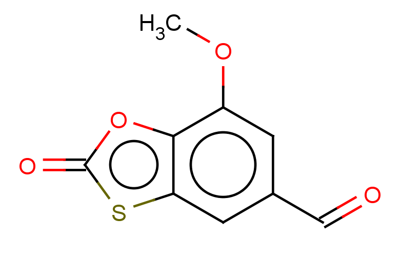 7-methoxy-2-oxo-2H-1,3-benzoxathiole-5-carbaldehyde