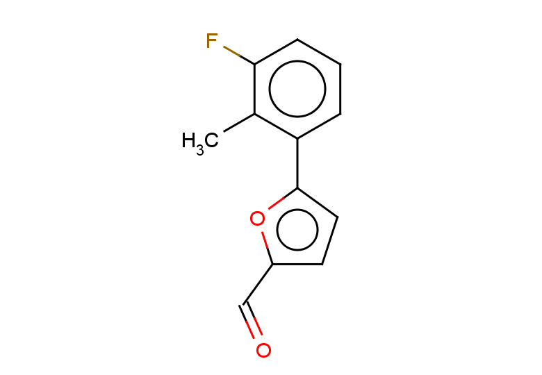 5-(3-fluoro-2-methylphenyl)furan-2-carbaldehyde