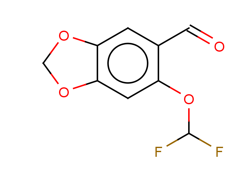 6-(difluoromethoxy)-1,3-dioxaindane-5-carbaldehyde