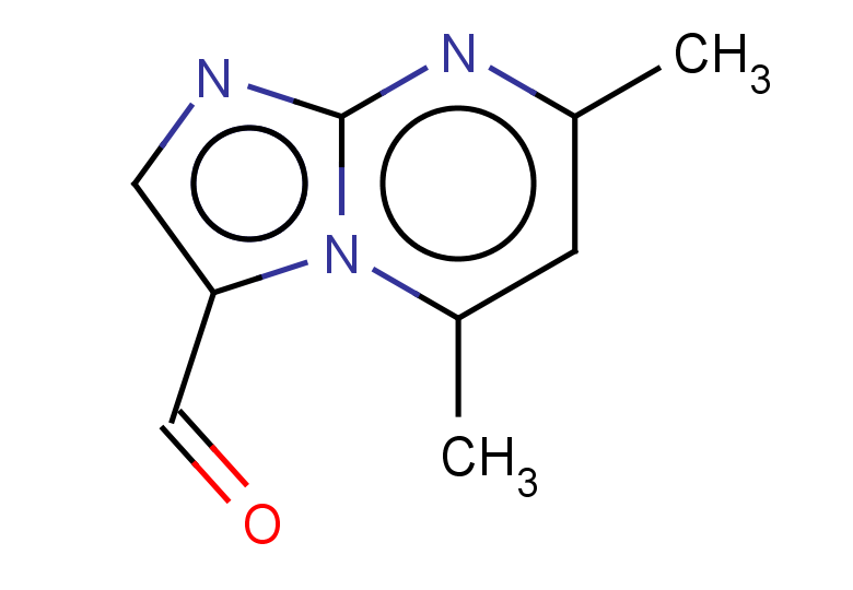 5,7-dimethylimidazo[1,2-a]pyrimidine-3-carbaldehyde
