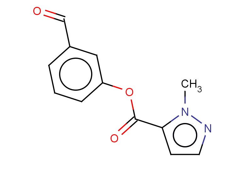3-formylphenyl 1-methyl-1H-pyrazole-5-carboxylate