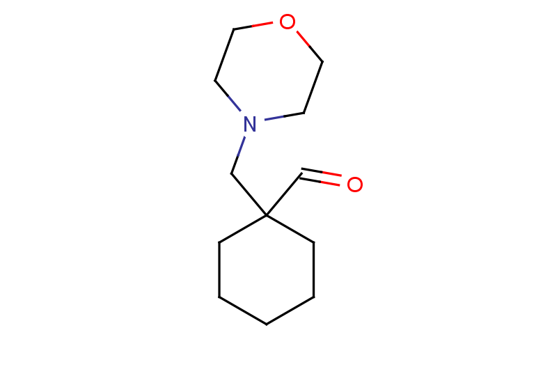 1-(morpholin-4-ylmethyl)cyclohexane-1-carbaldehyde