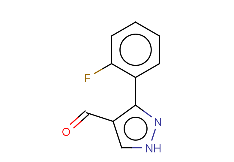 3-(2-fluorophenyl)-1H-pyrazole-4-carbaldehyde