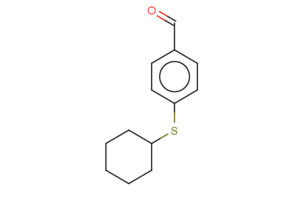 4-(cyclohexylsulfanyl)benzaldehyde