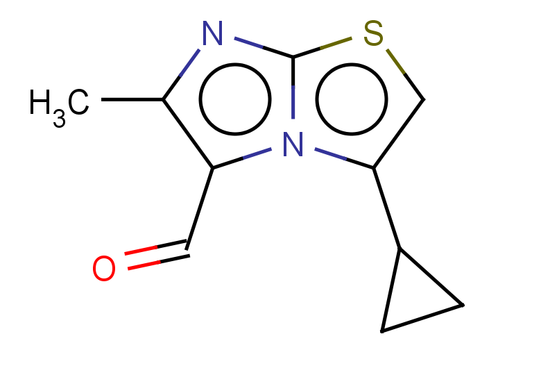 3-cyclopropyl-6-methylimidazo[2,1-b][1,3]thiazole-5-carbaldehyde