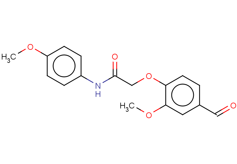 2-(4-formyl-2-methoxyphenoxy)-N-(4-methoxyphenyl)acetamide