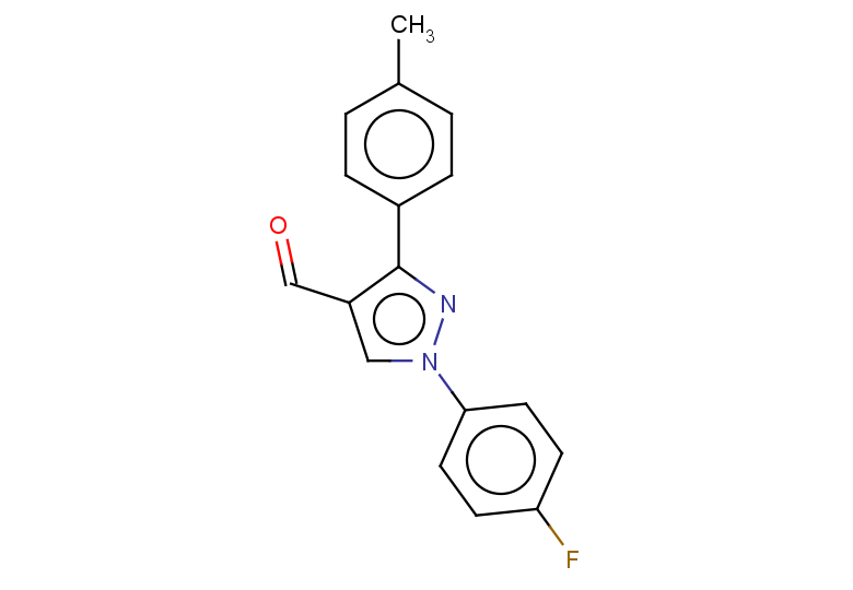1-(4-fluorophenyl)-3-(4-methylphenyl)-1H-pyrazole-4-carbaldehyde
