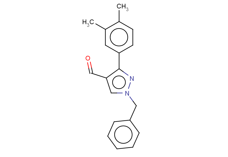 1-benzyl-3-(3,4-dimethylphenyl)-1H-pyrazole-4-carbaldehyde