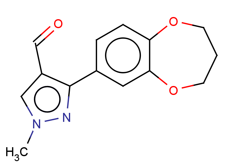 3-(3,4-dihydro-2H-1,5-benzodioxepin-7-yl)-1-methyl-1H-pyrazole-4-carbaldehyde
