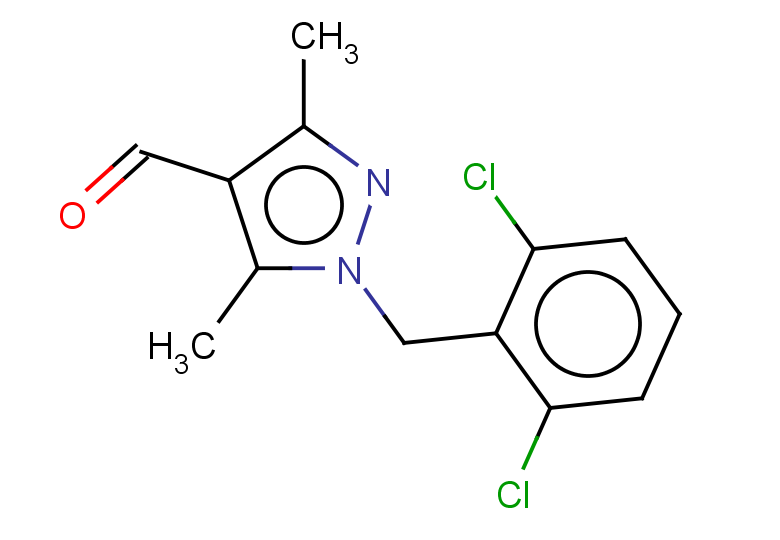1-[(2,6-dichlorophenyl)methyl]-3,5-dimethyl-1H-pyrazole-4-carbaldehyde