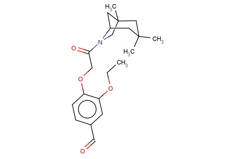 3-ethoxy-4-(2-oxo-2-{1,3,3-trimethyl-6-azabicyclo[3.2.1]octan-6-yl}ethoxy)benzaldehyde