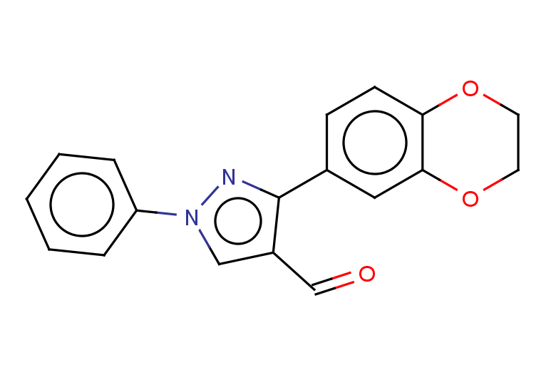 3-(2,3-dihydro-1,4-benzodioxin-6-yl)-1-phenyl-1H-pyrazole-4-carbaldehyde