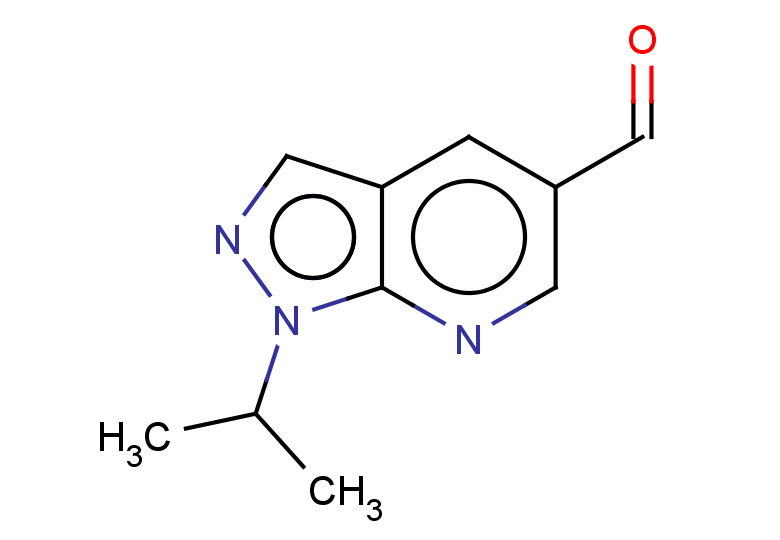 1-(propan-2-yl)-1H-pyrazolo[3,4-b]pyridine-5-carbaldehyde
