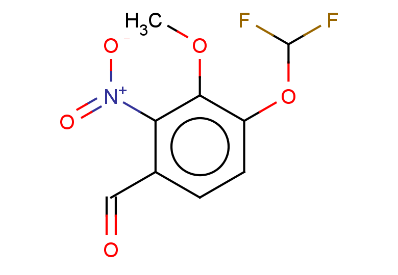4-(difluoromethoxy)-3-methoxy-2-nitrobenzaldehyde