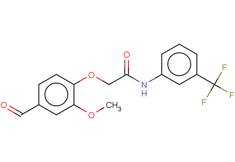 2-(4-formyl-2-methoxyphenoxy)-N-[3-(trifluoromethyl)phenyl]acetamide