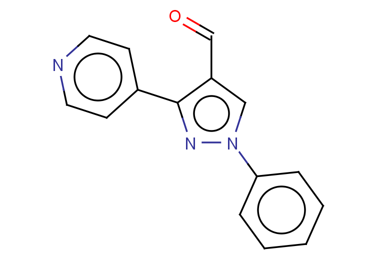 1-phenyl-3-(pyridin-4-yl)-1H-pyrazole-4-carbaldehyde