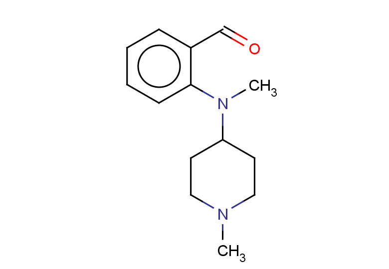 2-[methyl(1-methylpiperidin-4-yl)amino]benzaldehyde