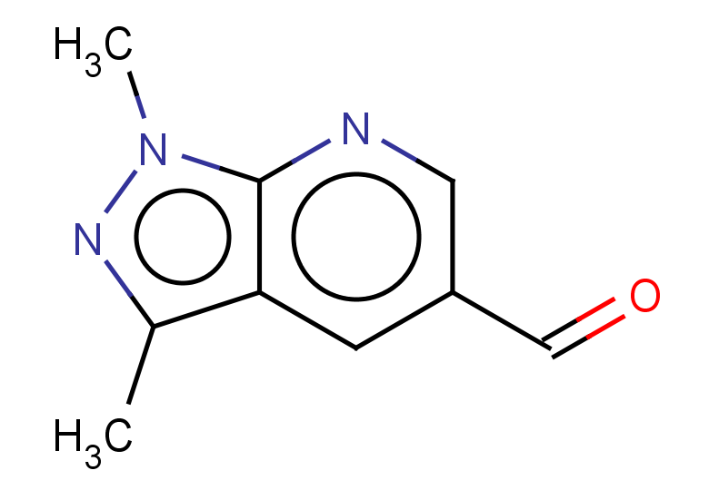 1,3-dimethyl-1H-pyrazolo[3,4-b]pyridine-5-carbaldehyde