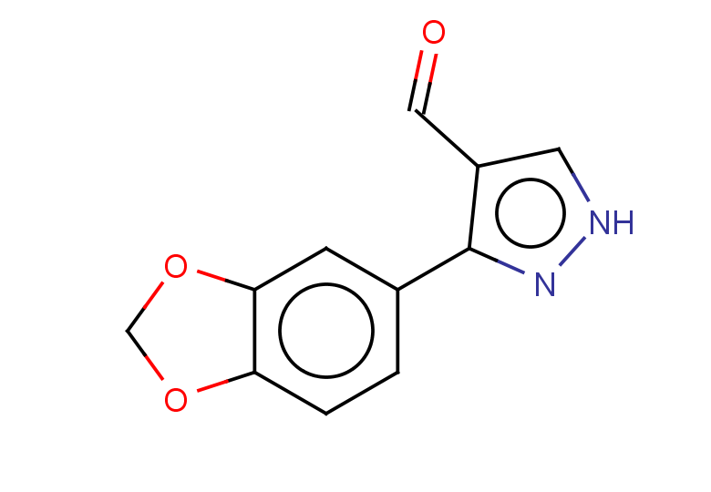 3-(1,3-dioxaindan-5-yl)-1H-pyrazole-4-carbaldehyde
