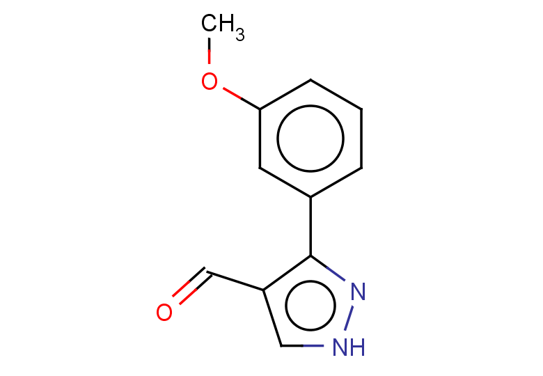 3-(3-methoxyphenyl)-1H-pyrazole-4-carbaldehyde