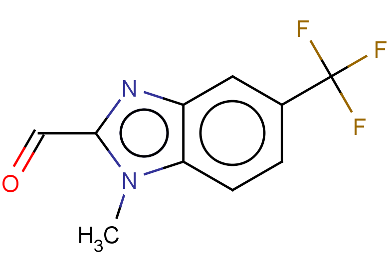 1-methyl-5-(trifluoromethyl)-1H-1,3-benzodiazole-2-carbaldehyde