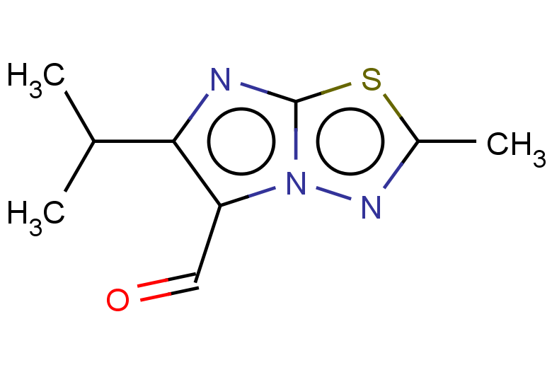 2-methyl-6-(propan-2-yl)imidazo[2,1-b][1,3,4]thiadiazole-5-carbaldehyde
