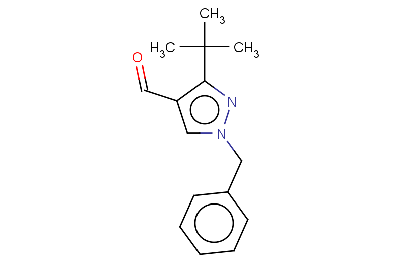1-benzyl-3-tert-butyl-1H-pyrazole-4-carbaldehyde