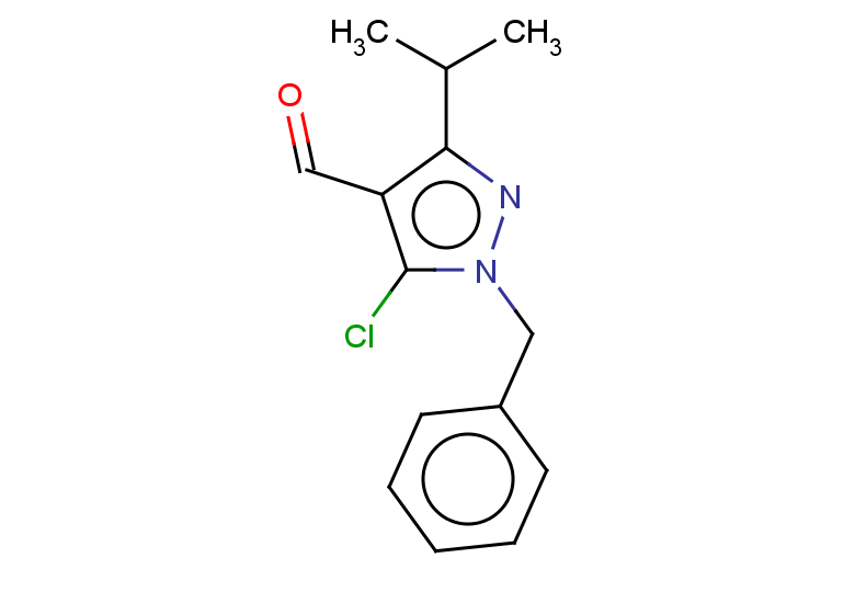 1-benzyl-5-chloro-3-(propan-2-yl)-1H-pyrazole-4-carbaldehyde