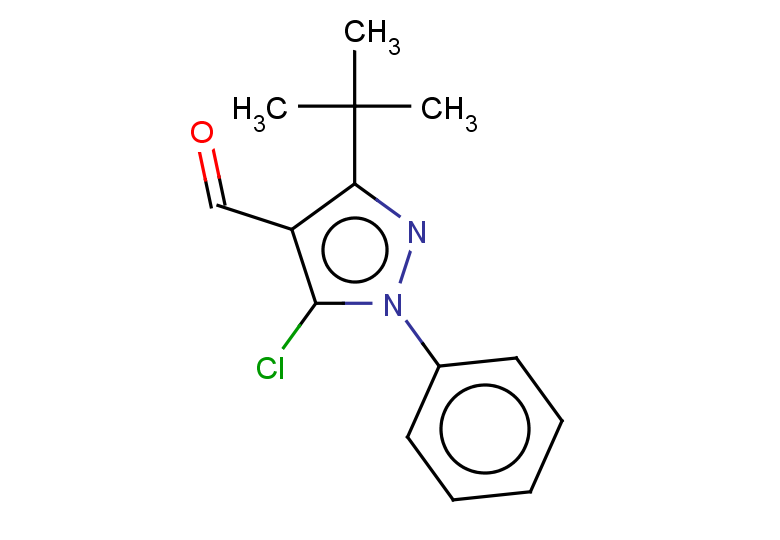 3-tert-butyl-5-chloro-1-phenyl-1H-pyrazole-4-carbaldehyde