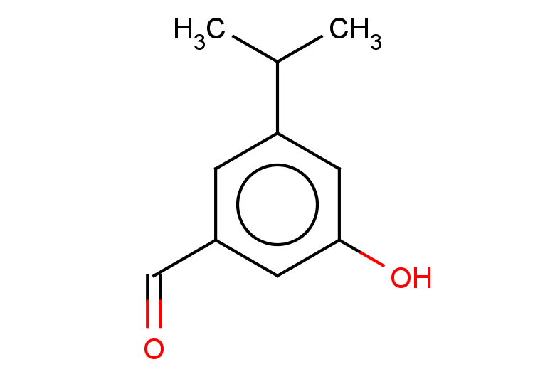 3-hydroxy-5-(propan-2-yl)benzaldehyde