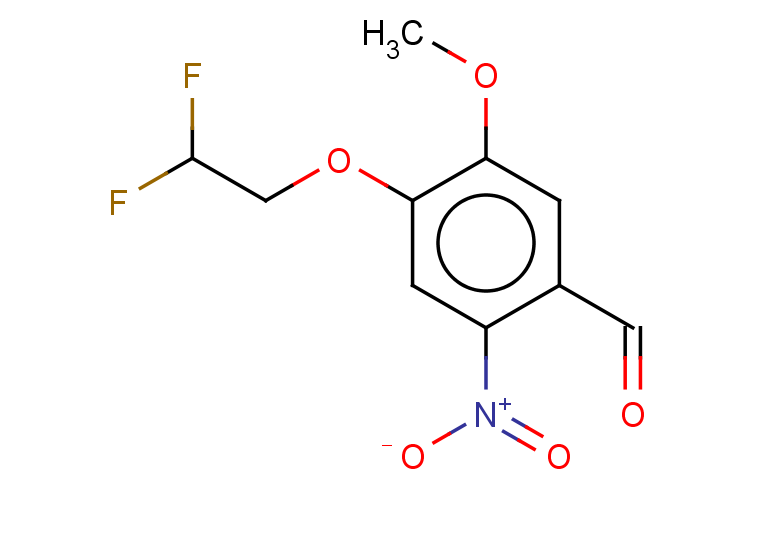 4-(2,2-difluoroethoxy)-5-methoxy-2-nitrobenzaldehyde